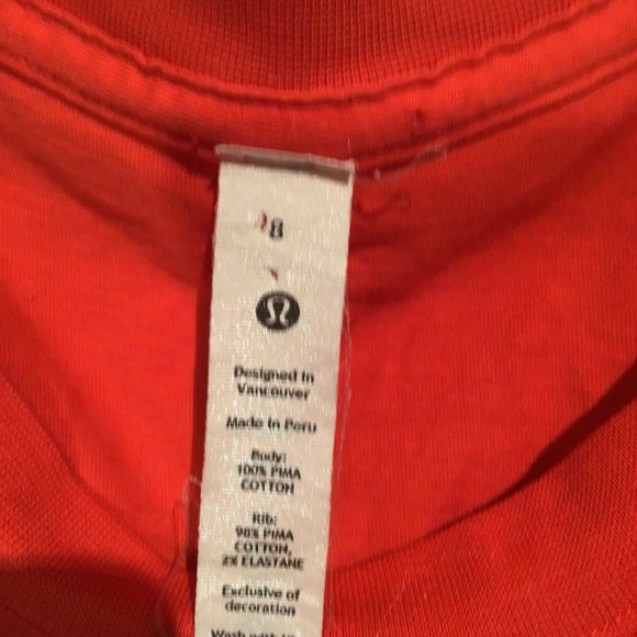 All Yours Tank Top Graphic in Brick Orange Size 8 - Picture 10 of 15